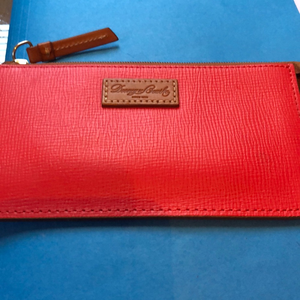 Authentic Dooney And Bourke red Wallet